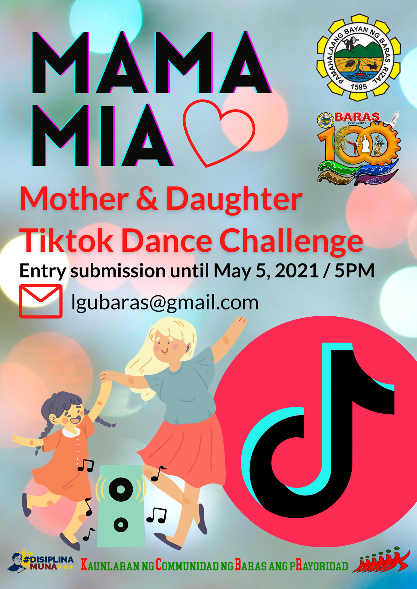 MAMA MIA (Mother & Daughter Tiktok Dance Challenge) Municipality of